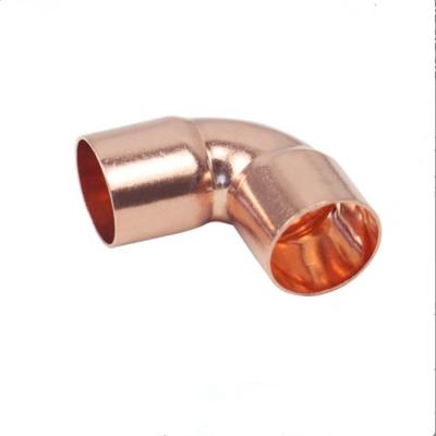 China High Quality Copper Elbow 90 Degree Refrigeration Fitting for sale