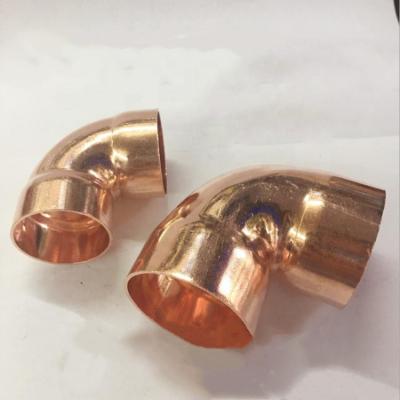 China Copper Factory Manufactured 180 Degree Elbow Copper Fittings for sale