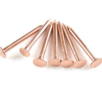 China Flat copper nails for sale