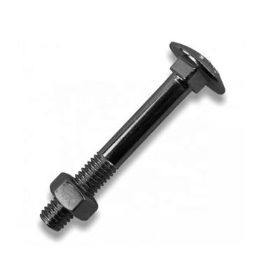 China M12 stainless steel carriage bolt with nut and gasket for sale