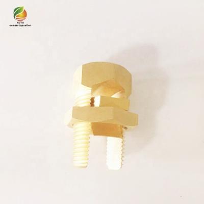 China Factory Manufactured High Precision Brass Hex Slot Bolt GR-192103 for sale