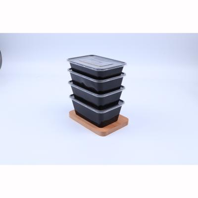 China Disposable Top Food Storage Box Plastic Food Grade Portable Takeout Box for sale