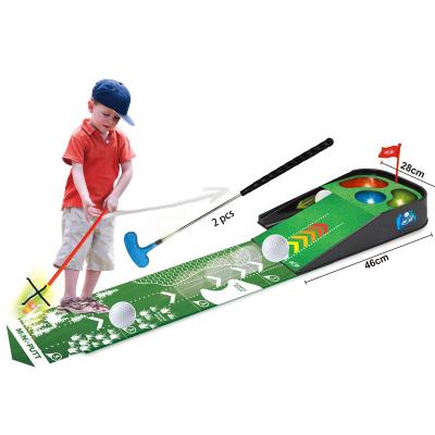 China Golf Ball Toys Set With Sound And Light Kids Sports Indoor Toys 789-12B for sale