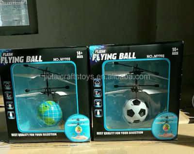 China Plastic Induction Toys Flying Flash Football For Kids Sensor Toys for sale