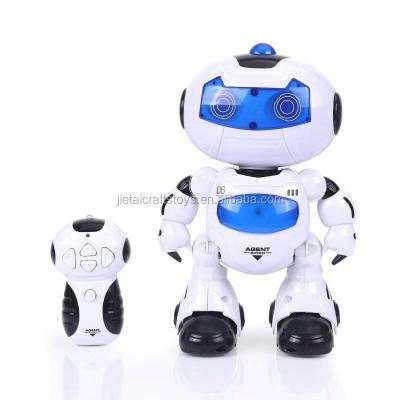 China Battery Operated Control Robot Toy Radio Dancing Toys with Music and Light, Automatic Demonstration Function for sale