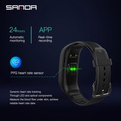 China Calendar Wholesale Price Wristband S4 Fitness Tracker Full Color Top Smart Band Smart for sale