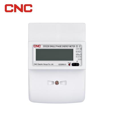 China DDS226 Intelligent Digital Electronic Energy Meter Single Phase Two Wire Notch Electrical Meters for sale