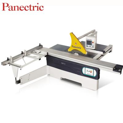 China MJK Horizontal 113 Panectric CNC Sliding Table Precision Digital Panel Saw Industrial Woodworking Machine Saws for sale