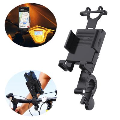 China 2021 New Arrival Double Pad YTGEE Plastic Handlebar Mobile Phone Holder Mount For Motorcycle Bicycle Bike for sale