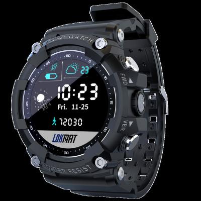 China Waterproof Heart Rate Monitor Global Version GPS Navigation Lokmat Attack 2 Smart Watch Sports 5 Atmosphere Fitness Tracker for sale