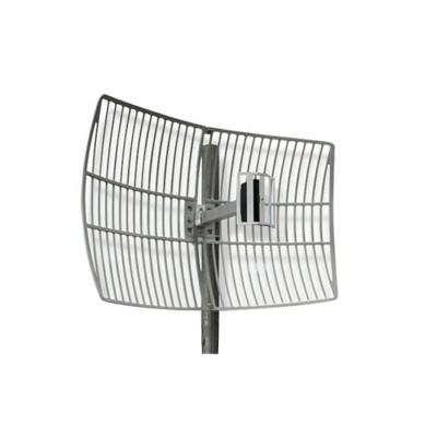 China Die-Casting Original Factory Aluminum 24dBi Mesh Wifi High Gain Outdoor Parabolic Antenna With N Female Connector for sale