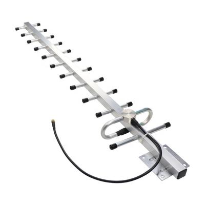 China Gsm Aluminum Signal 14dBi 15dBi Direct Supplier 12 Units Antenna Yagi Antenna With Install Parts for sale