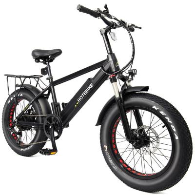 China Retro Aluminum Alloy Electric Bike Customization - Vintage 20 Inch Electric Snow Bike With 48V Electric Mountain Bike - Fast Delivery for sale