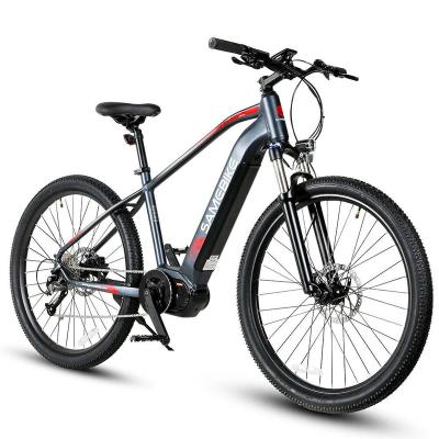 China 27.5 Inch Aluminum Alloy Cast Tube Battery 48V350W Electric Mid-City Electric Bike With Hydraulic Disc Brake for sale