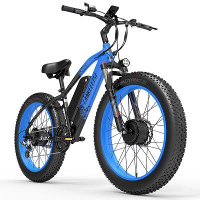 China LANKELEISI MG740PLUS Aluminum Alloy Full Suspension Electric Bike - EU Warehouse Design New For Men's Adult E-Bike - Explore The Outdoors With Style for sale