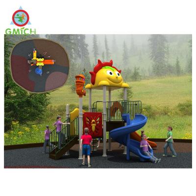 China Amusement Park Plastic Games Factory Galvanized Pipe And Plastic Slide For Park for sale