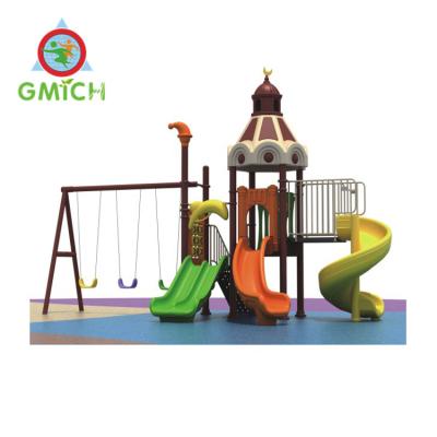 China School Children Plastic Playground Slide Gate Galvanized Steel Outdoor Chinese Playground And Entertainment Equipment for sale