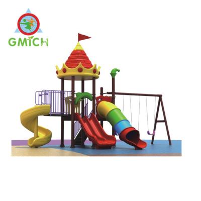 China Plastic Slide Galvanized Steel And Plastic Ladder Child Slide Amusement Park Playground Equipment Child Guard School for sale