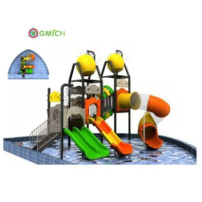 China LLDPE New Design Plastic Water Park For Kids Water Slide Swimming Pool Water Playground Equipment For Sale JMQ-1835A for sale