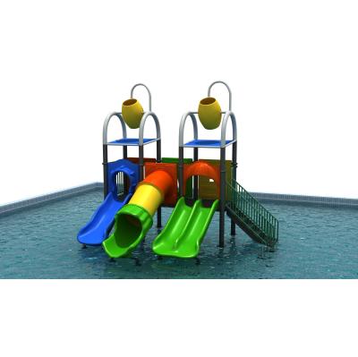 China LLDPE Plastic Kids Water Games Used Water Park Slides For Sale Water Amusement Park Equipment JMQ-18172C for sale