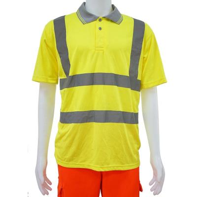 China Breathable High Visibility Comfortable And Soft Safety T-Shirt For Sports for sale