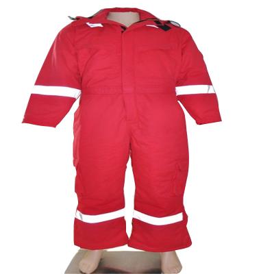 China Breathable anti-pilling company work wearing safety reflective coverall for sale