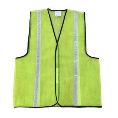 China Wholesale Cheap Reflective 60gsm Breathable Mesh Vest Te koop