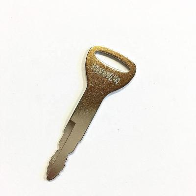 China Excavator Heavy Equipment Tractor Forklift A62597 toynew STEEL ignition key for sale