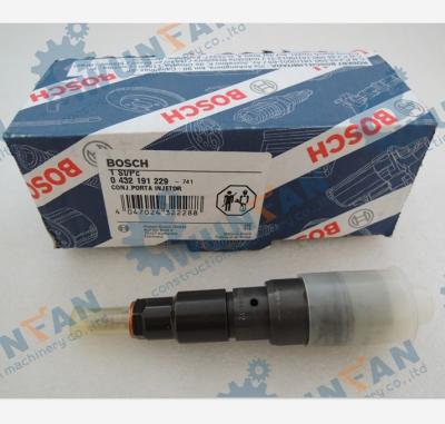 China Genuine steel bosch 0432191229 MTUX53507500012 common rail injector for sale