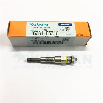 China Machinery Repair Shops Excavator Kubota 16281-65510 Genuine Glow Plug for sale