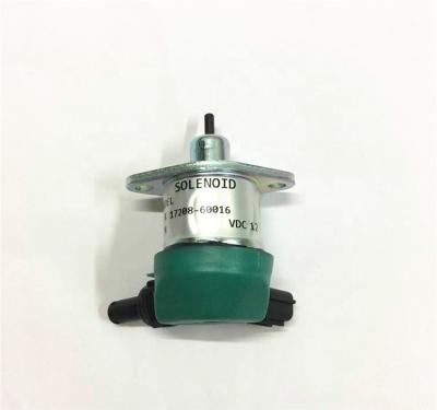 China Machinery Repair Shops Kubota D1105 D905 D1005 Engine Parts Stop Solenoid 17208-60016 for sale