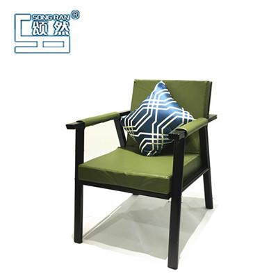 China Modern Factory Selling High Quality Sponge Leisure Shape Hotel Apartment Office Sofa One Waiting Seat for sale