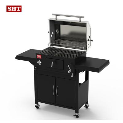 China First Choice Height Adjustable Quick Response Vertical Stainless Steel Barbecue Industrial Indoor Charcoal Grill for sale