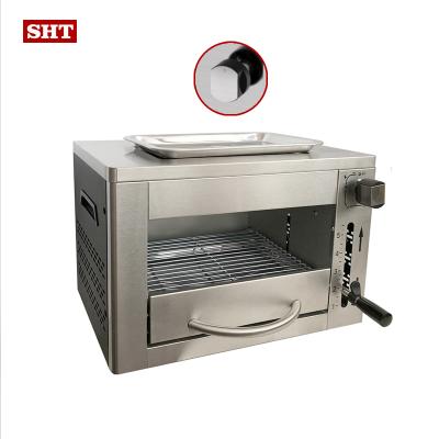 China New Design Adjustable Garden Movable Outdoor Pizza Oven Easy Size Machine/Beef Oven With Infrared Steak Grill Stainless Steel Gas for sale