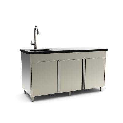 China New modern module modern outdoor kitchen stainless steel sink cabinet for sale for sale