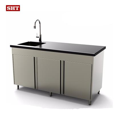 China Modern outdoor stainless steel sink cabinet with stainless steel sink for sale