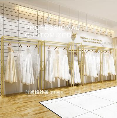 China Fashionable wedding dress showcase for sale