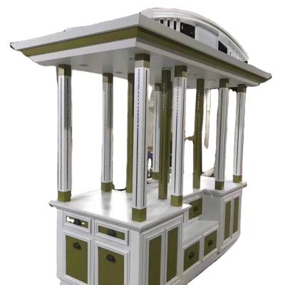 China Showroom cosmetic store used paint display cabinet for sale