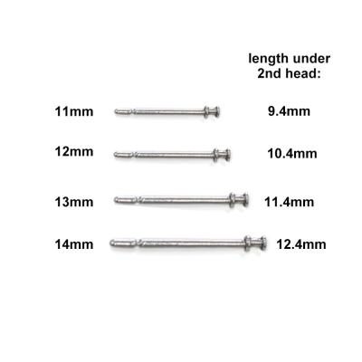 China Custom 12MM Flat 430 SS Casting Threadless Supplier Common Screw Nails For Casting for sale