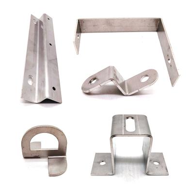 China Build Factory Directly Customized Stainless Steel U Shape Brackets L Shape Solar Panel Corner Bracket for sale