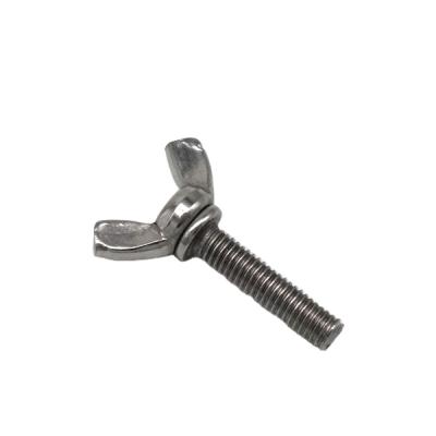 China Wing bolt M3-M36 304/316 stainless steel butterfly wing nut bolt m6 stainless screw for sale