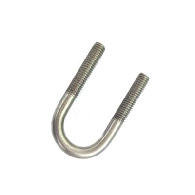 China White DIN3570 Stainless Steel SUS Blue 304 / SUS316 Hot Dip Galvanized Hot Dip Galvanized / HDG Chrome U Bolt With Nut for sale