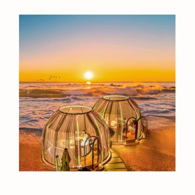 China Flame Retardant Inflatable Camping Dome Bubble Tent Transparent House for sale