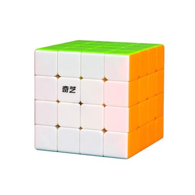 China XHT MoFangGe Game Speed ​​Easy Rotate Smooth Cube In Toys QIYI Qiyuan S 4x4 Stickerless Magnetic Luminous Magic Cube Educational Toys For Gift for sale