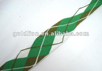 China High Tenacity Polyester Variable Jacquard Webbing Wide Narrow Strap for sale