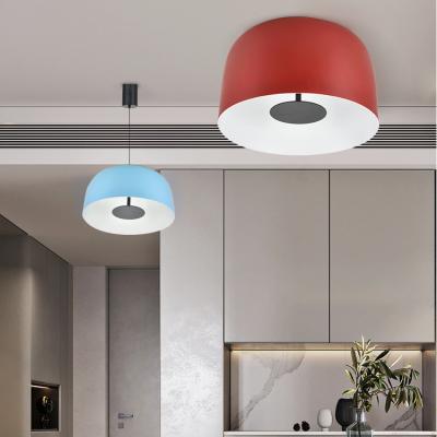 China 20w minimalist home multicolor cob decoration outdoor style aluminum led ceiling light for dining room table for sale