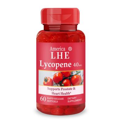 China Men's Lycopene Supplement for Prostate and Heart Health Support Contains Quick Release Softgels with 60 Antioxidant Properties for sale