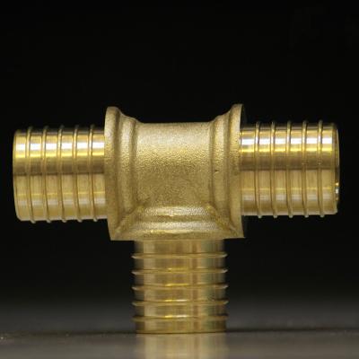 China Professional Caliduct Pipe Manufacturer S5 Slip Tight 3 Way Fitting Caliduct Pipe Brass Tee Fittings for sale