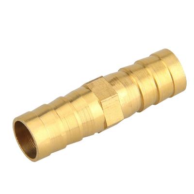 China Brass Fittings Pipe Manufacturer NPTF Construction Brass Fitting Linear Type Mender for sale