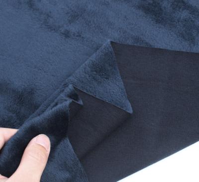 China QUICK DRY Professional Made Soft And Comfortable Polyester Cotton Universal Pile Garment Fabric for sale